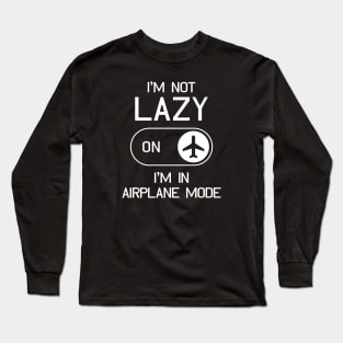 Airplane Mode Long Sleeve T-Shirt